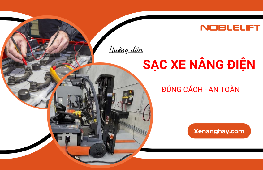 huong dan sac xe nang dien dung