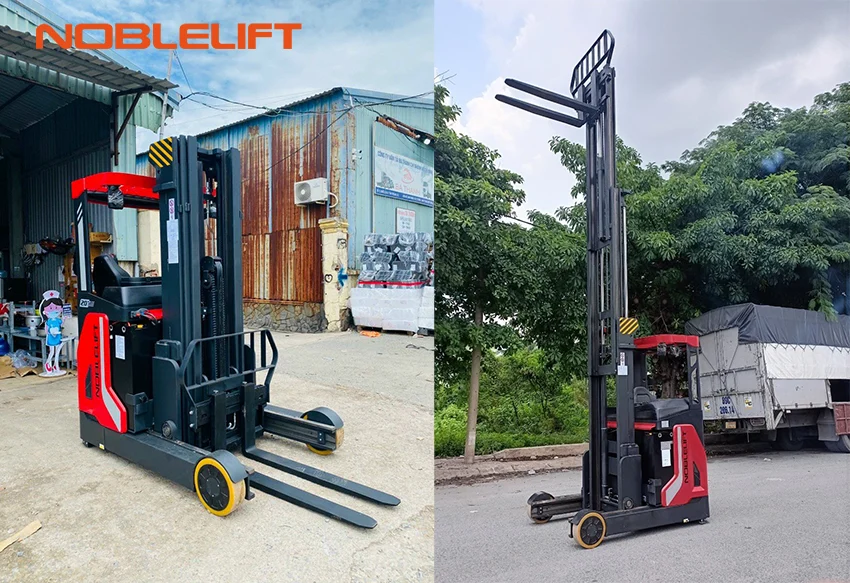 Các loại xe nâng phù hợp với lối đi 2m