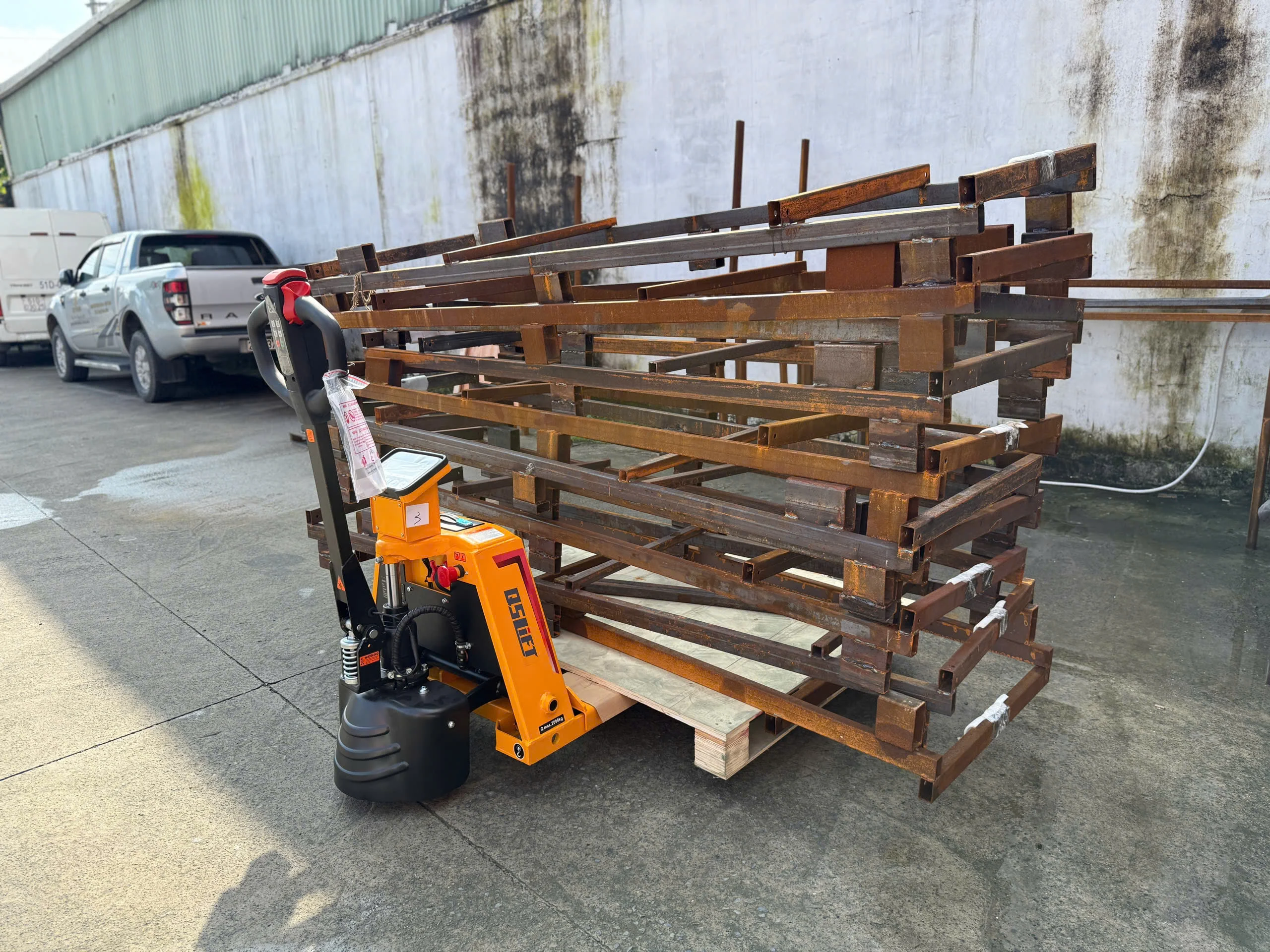 Xe nâng tay điện gắn cân QSLIFT - EPT20ES - Ảnh 2